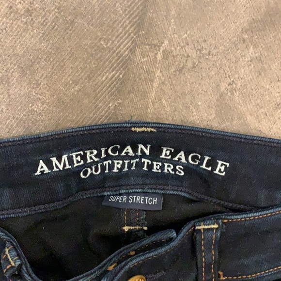 American Eagle super stretchy Jean leggings size 2 - Picture 2 of 5